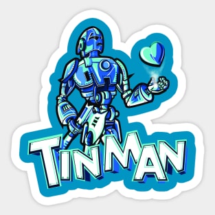 The Tin Man Sticker